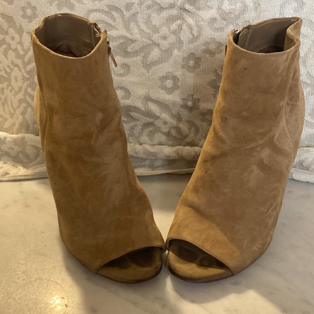 Sam Edelman open toe booties